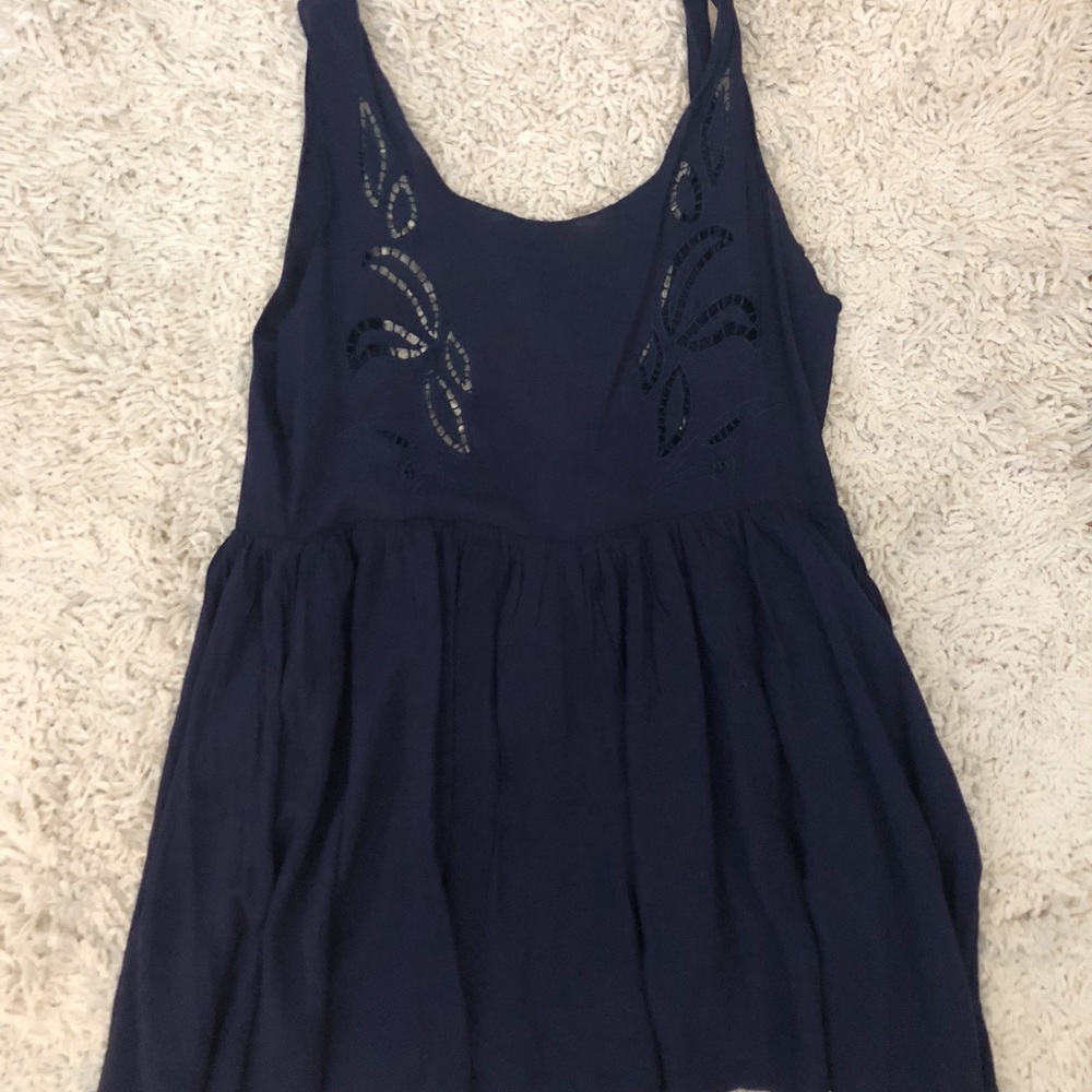navy blue romper from paper heart